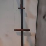 Napoleon III blackened walnut corner shelf