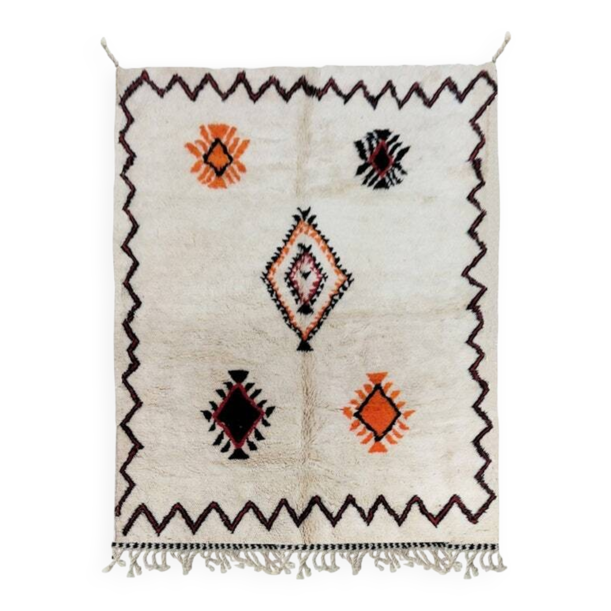 Handmade Berber wool rug 150/250cm