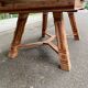 Renovated 1930s Spanish extendable dining table in oak.