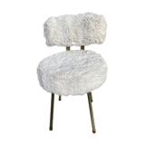 Vintage moumoute chair