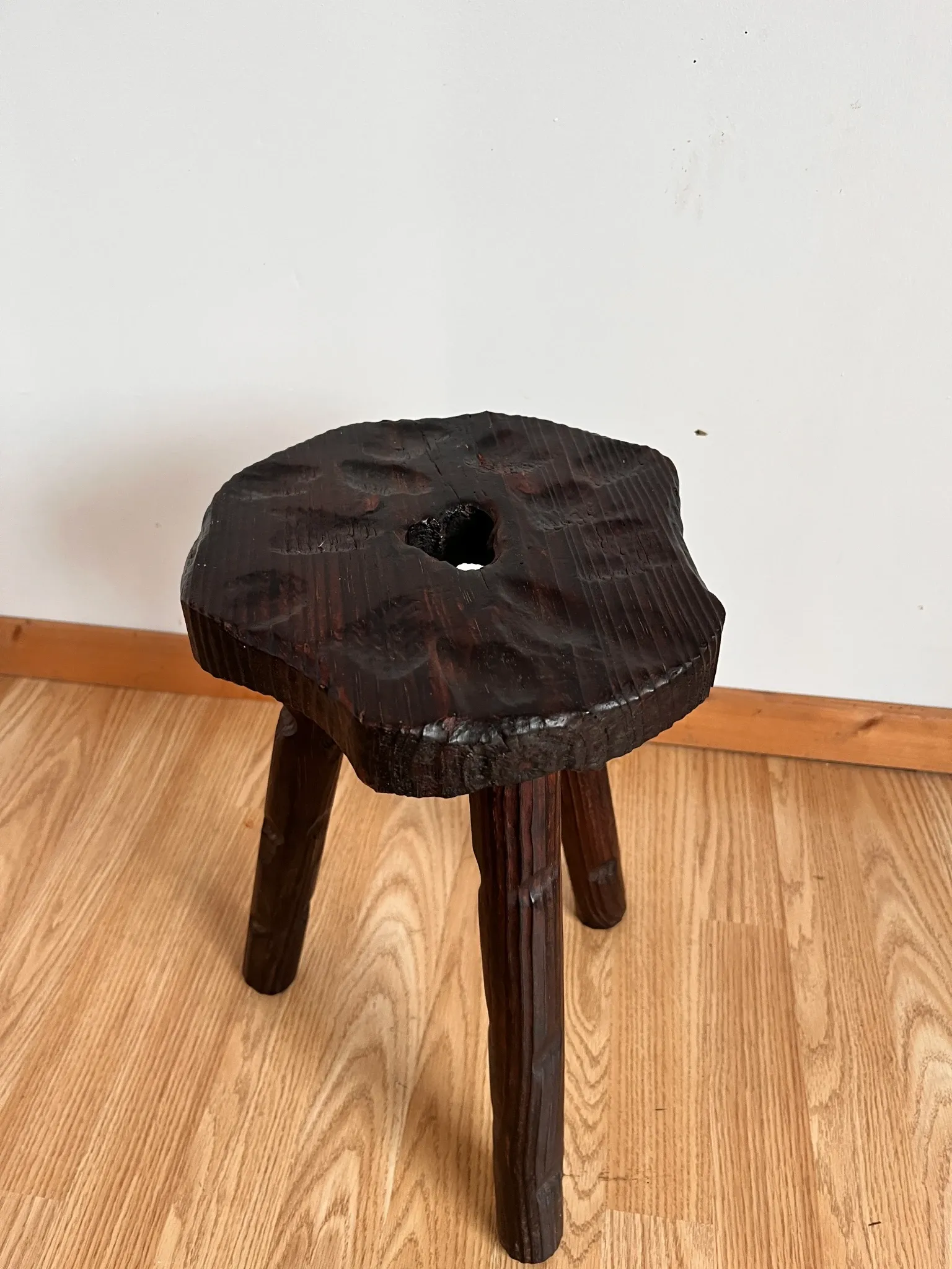 Vintage tripod stool