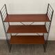 Tomado To.Decker shelf in teak and metal 50/60s