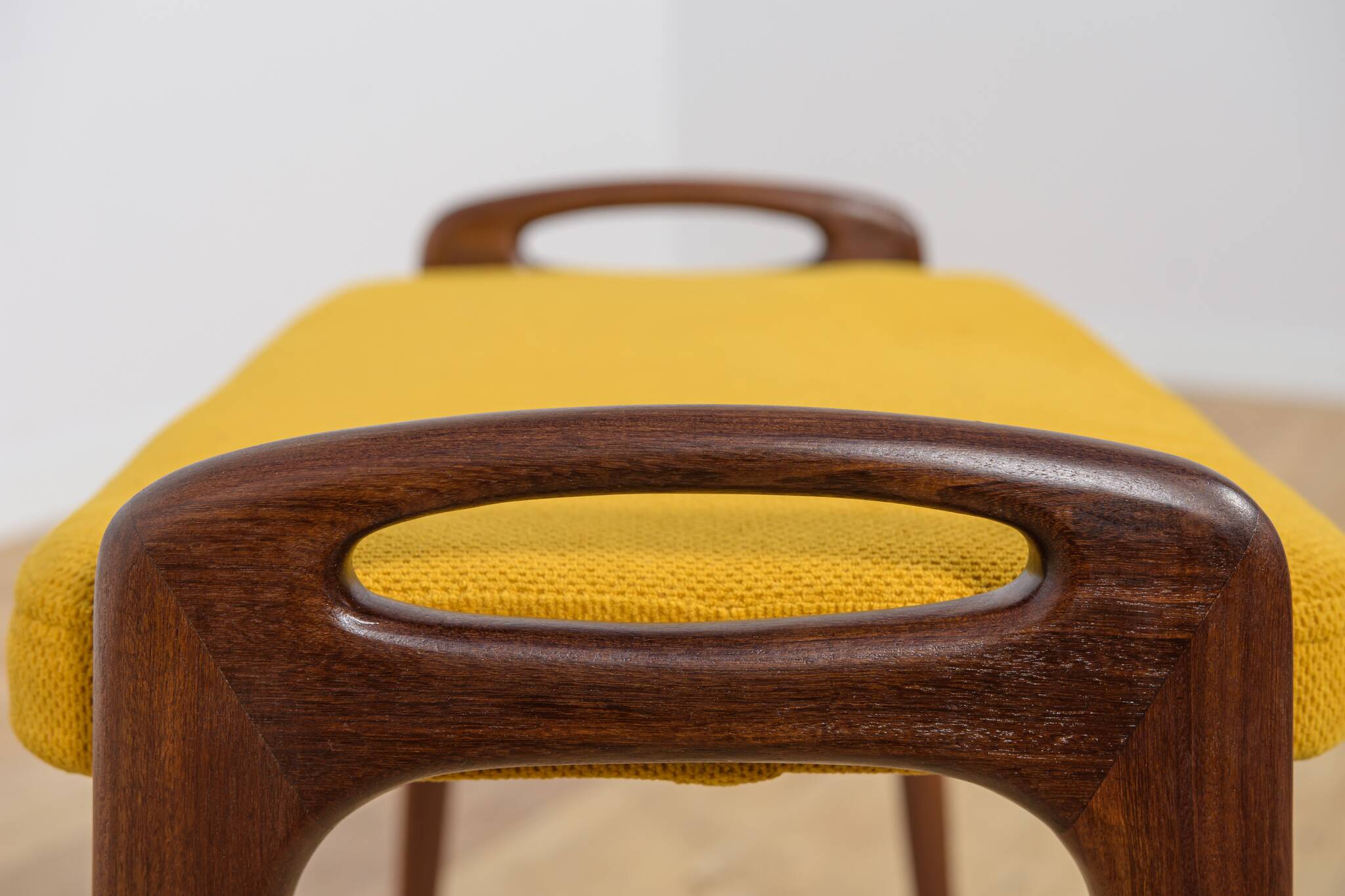 Mid-Century Modern Teak Stool, Denmark, 1960s