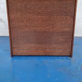 Vintage retractable folding table