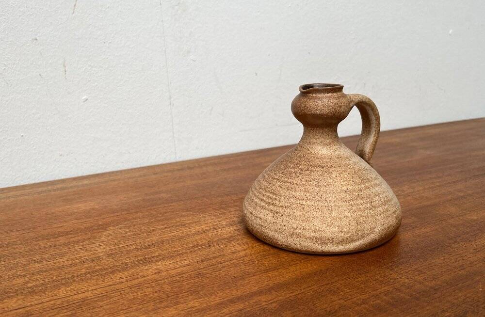 Carafe vase from the German studio of the mid-century by Petra Pottery, 1960s.