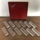 12 Baccarat crystal knife holder