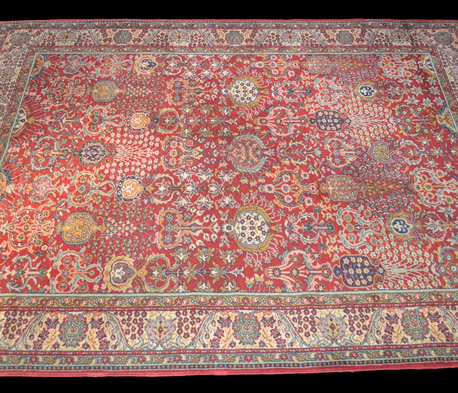 Carpet from Punjab in wool, 248x173cm