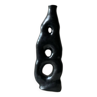 Black vase