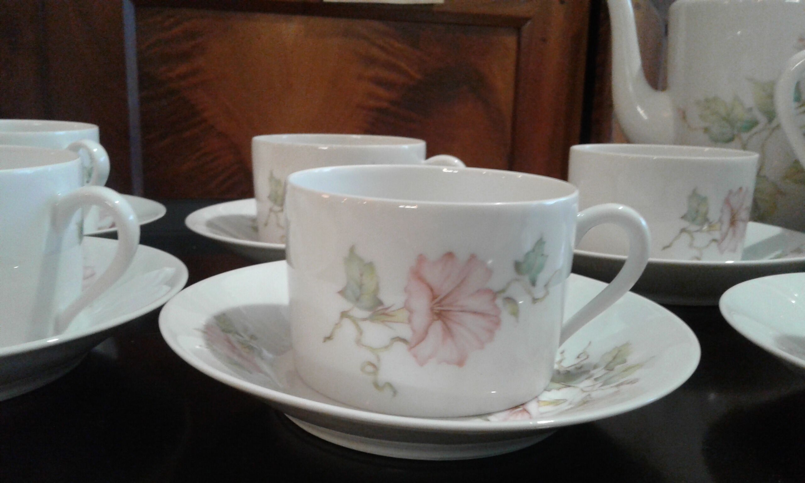 Porcelain coffee service Limoges