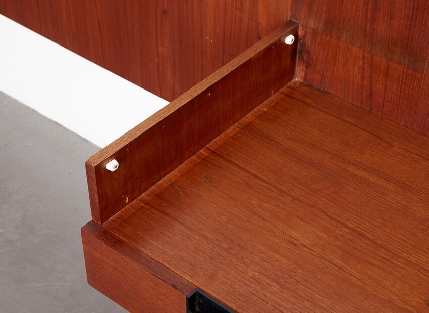 Pair of bed cabinets and headboard Japanese Series by Cees Braakman for Pastoe 1958