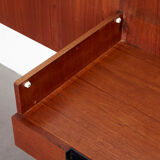 Pair of bed cabinets and headboard Japanese Series by Cees Braakman for Pastoe 1958