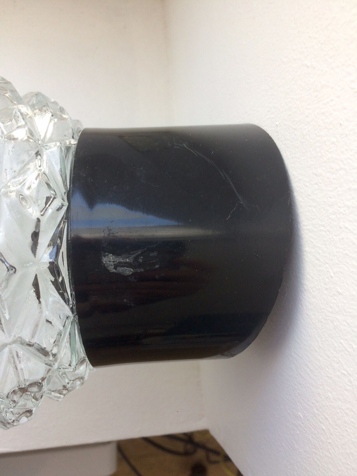 Vintage pineapple wall lamp