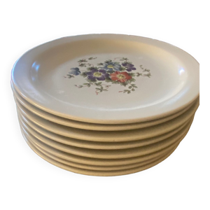 assiettes plates