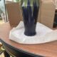 Art Deco blue vase