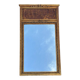 Golden trumeau mirror in Louis XVI style, 20th century.