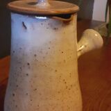 Ceramic jug from the 60s Roger Jacques (1920-2001) Puisaye stoneware