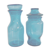Blue pots