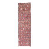 Tapis de couloir vintage floral rouge et bleu foncé 2 x 9, 75 x 285 cm SK 23566