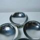 6 Vintage Stainless Steel Ice Cream Bowls | Antique Metal Sorbet Cups | Retro Design Ice Cream | Bistro Kitchen Table Decor | Gift Idea