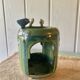 Ceramic bird candle holder