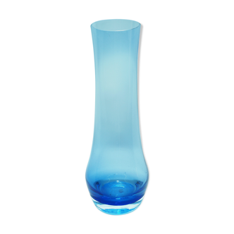 Vase Riihimäen Lasi Oy en verre bleu