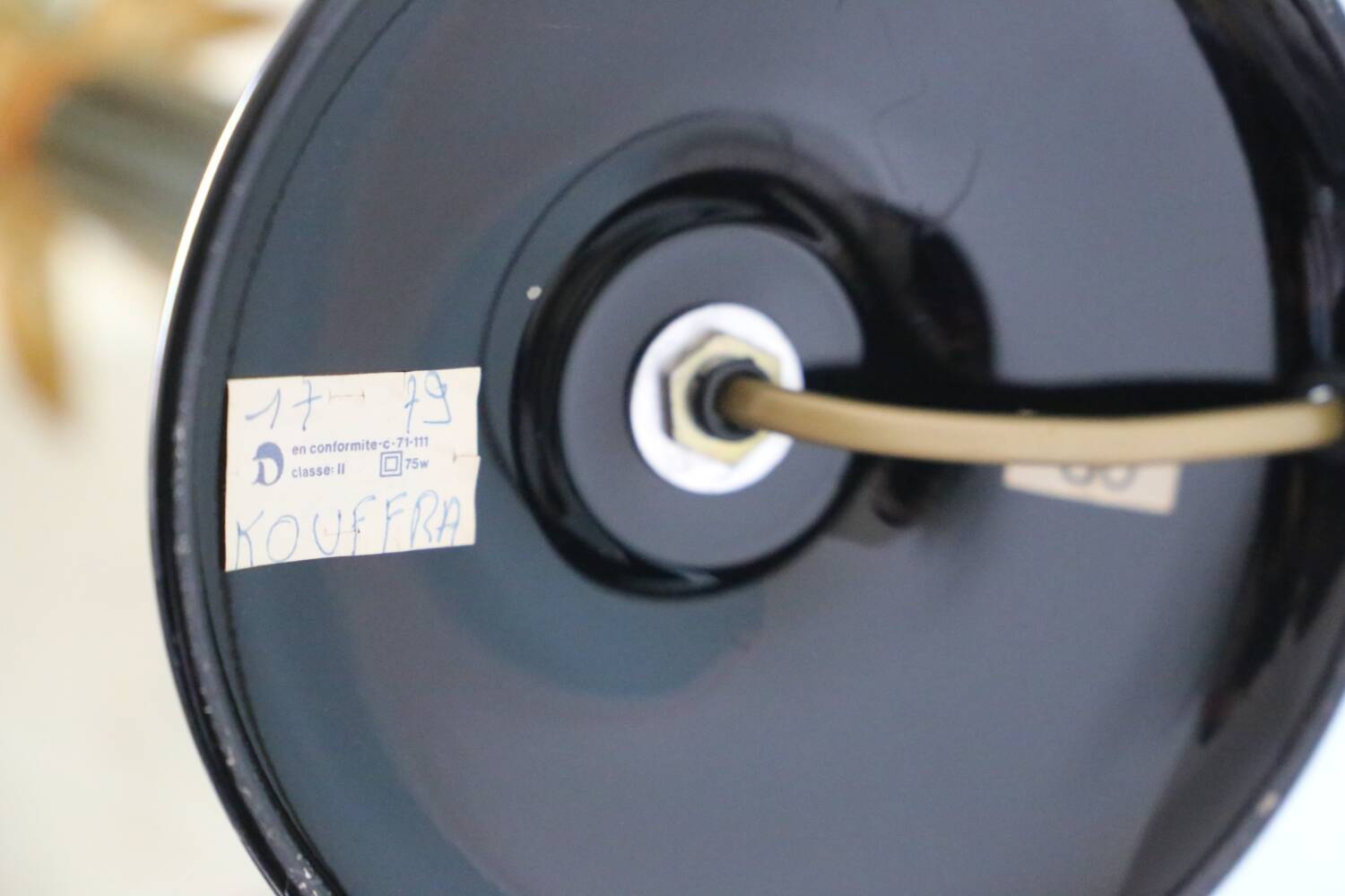 Pineapple lamp, Le Dauphin house, Koufra model