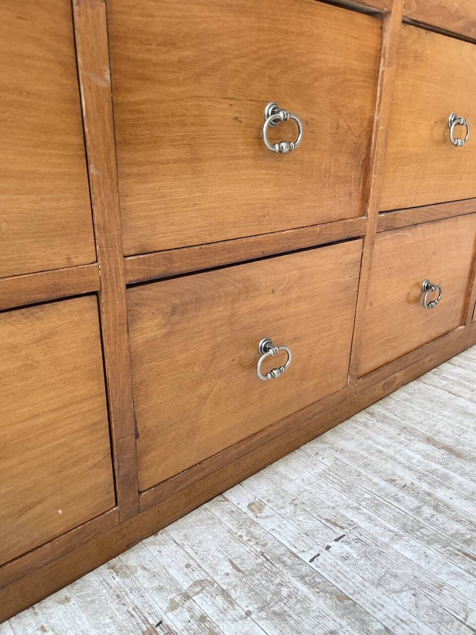 XXL golden oak craft furniture from the 50s