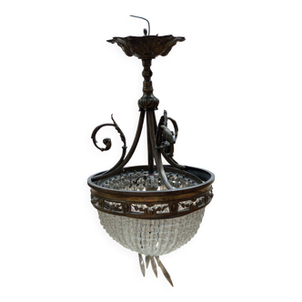 1930s hot air balloon chandelier