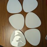 Assiettes plates Alessi x6