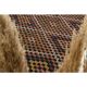 1970s Vintage Turkish Hand-Knotted Wool Cotton Brown Area Rug 176x309