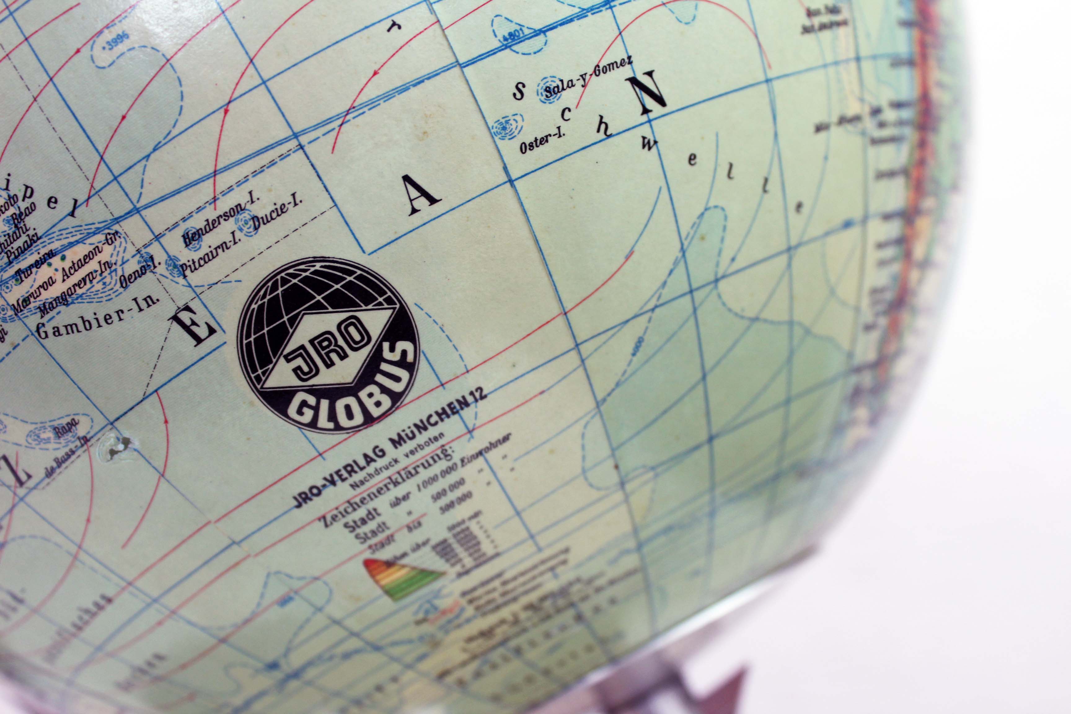Globe  in glass