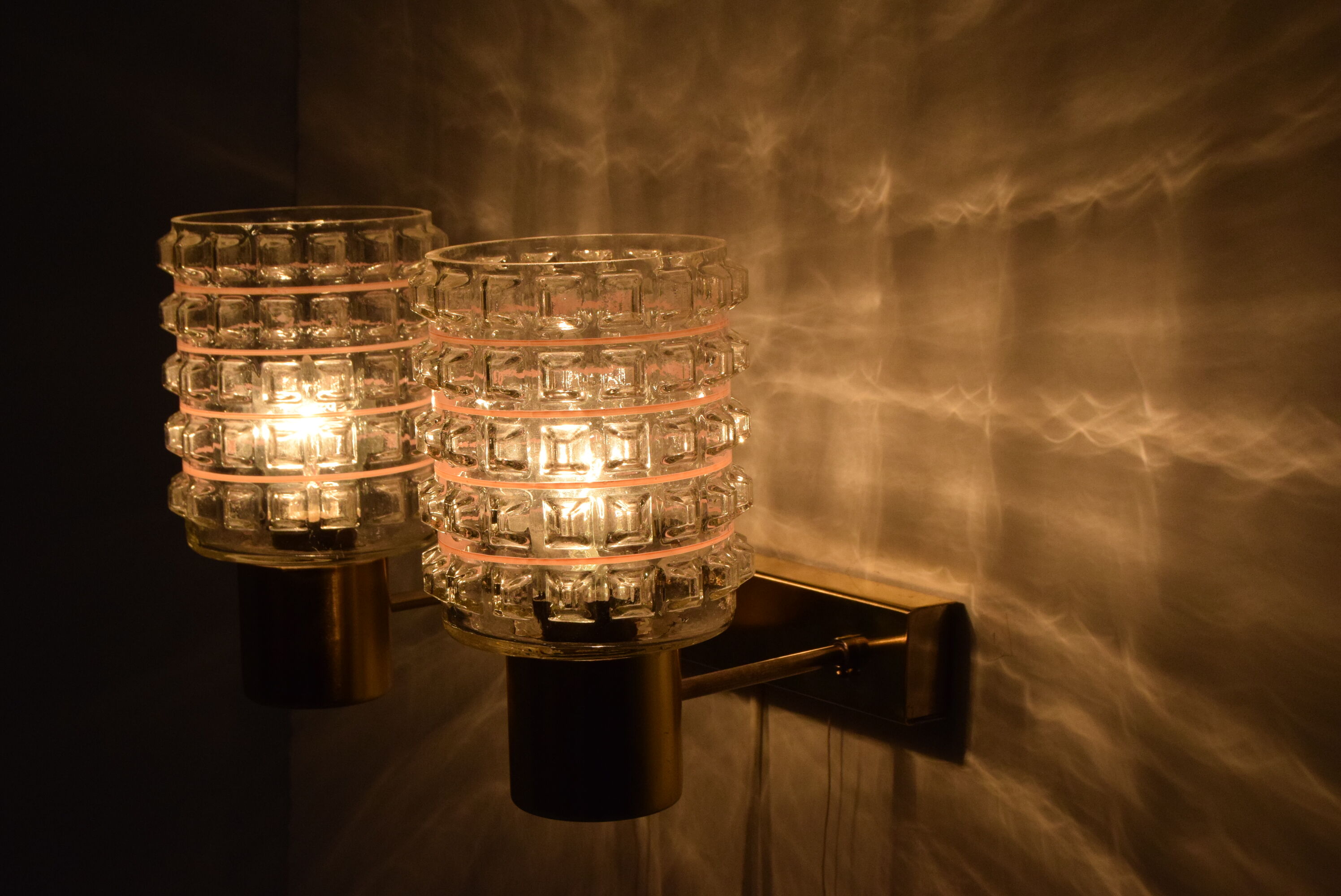 Mid-century Wall Lamp/Kamenicky Senov,1960's.