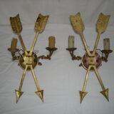 Pair of sconces