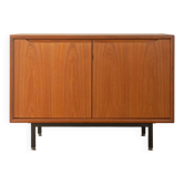 Classic chest of drawers from the 1960s with practical, closed storage space