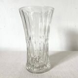 Vintage molded glass vase