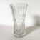 Vintage molded glass vase