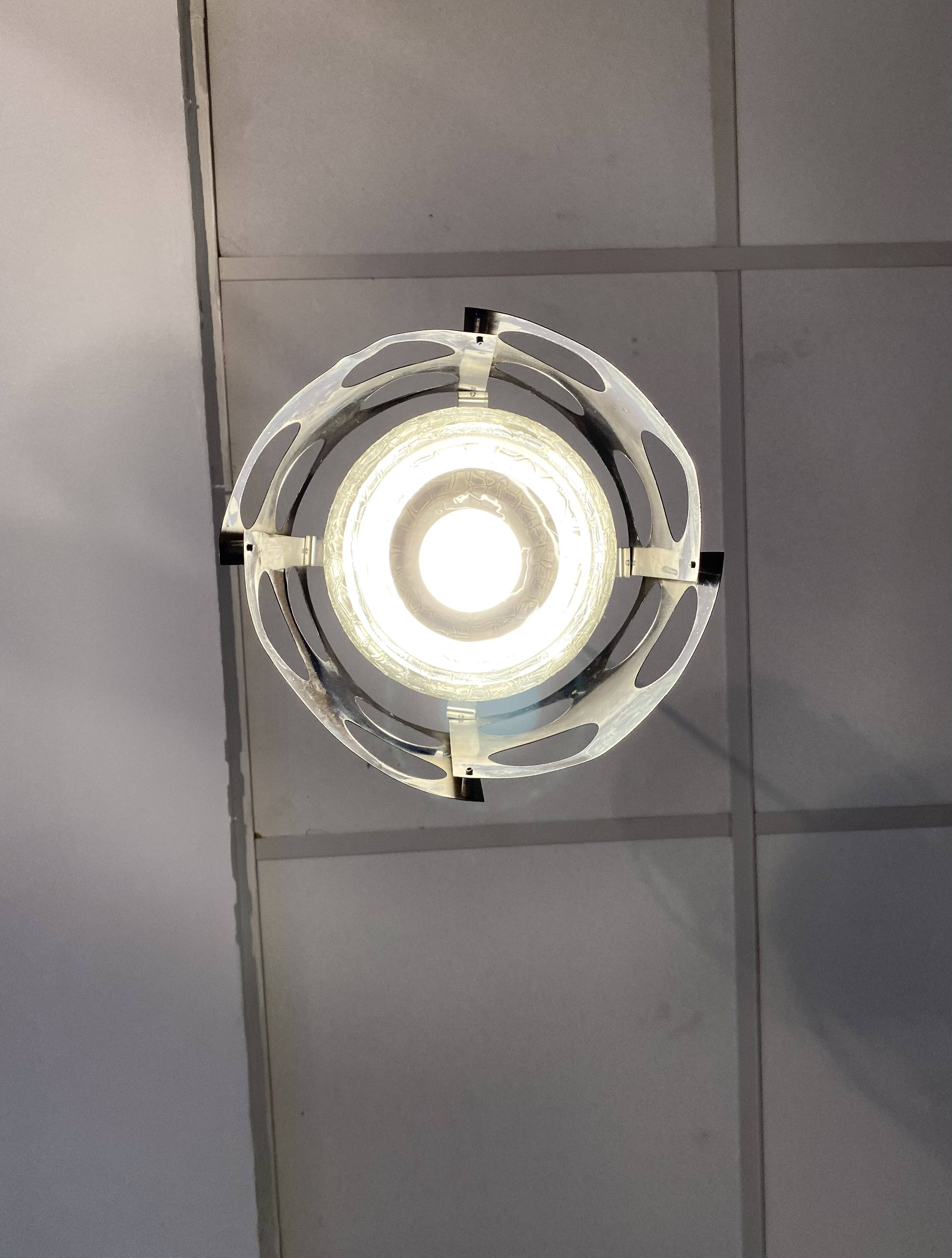 1970 spage age pendant light