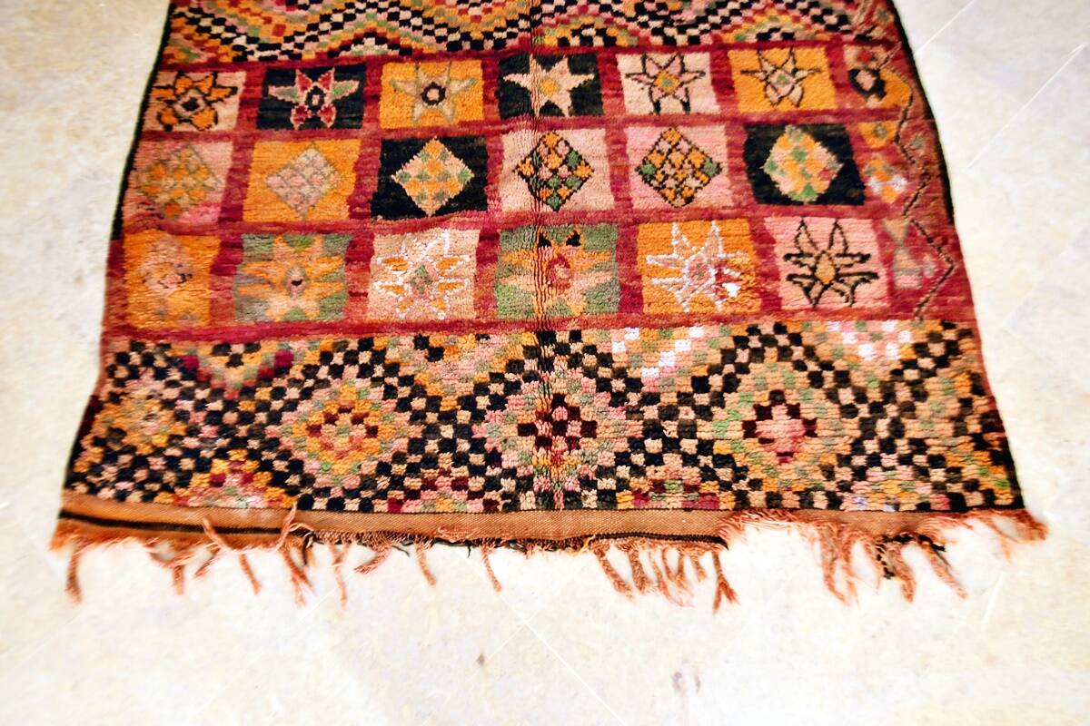Vintage Boujaad Berber rug