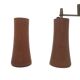 Teak salt shaker and pepper mill, Laurids Lonborg, Denmark, 1960s.