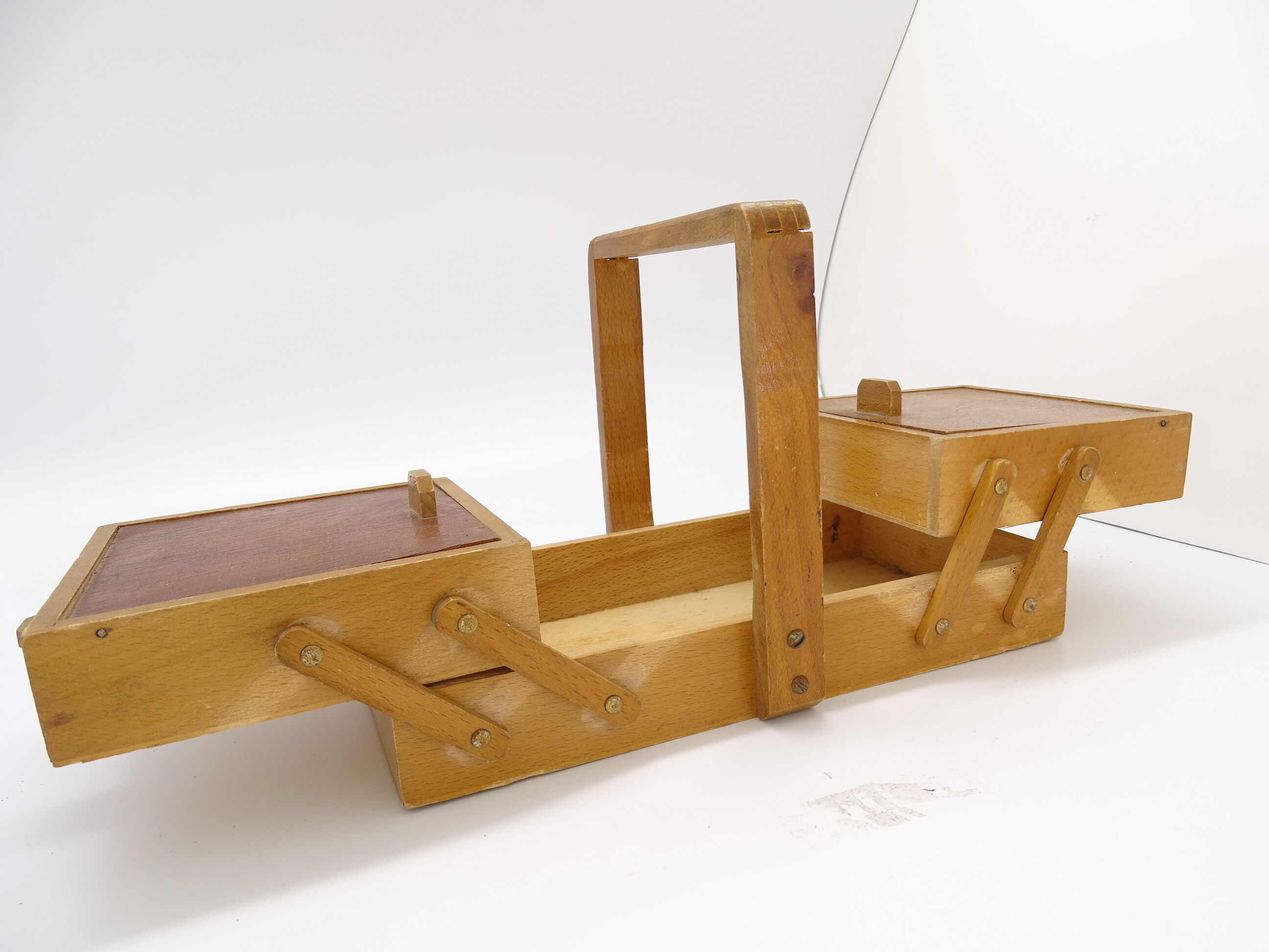 Vintage sewing worker