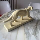 Ceramic of a walking dog brand Odyv