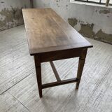 Oak farmhouse table