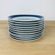 11 dessert plates ceramic starter Koka by Rörstrand Sweden, Scandinavian