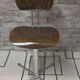 Tabouret SE 68 Egon Eiermann W-S Original-Modell, années 70