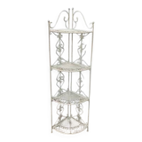 Wrought iron corner unit