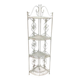 Wrought iron corner unit