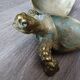 Solid brass tortoise, pocket tray