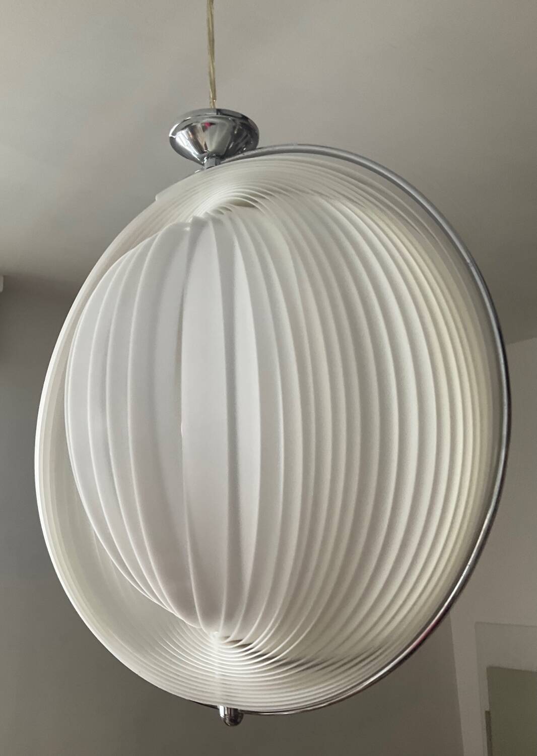 Moon pendant light by Kare design from the 80s
