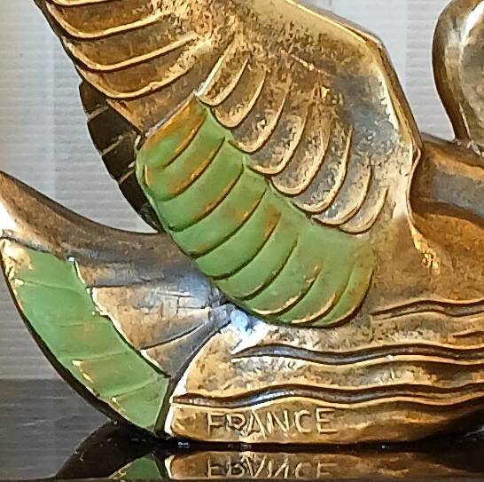 Pair of Art Deco Zoomorphic Bookends, France circa 1930