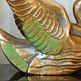 Pair of Art Deco Zoomorphic Bookends, France circa 1930